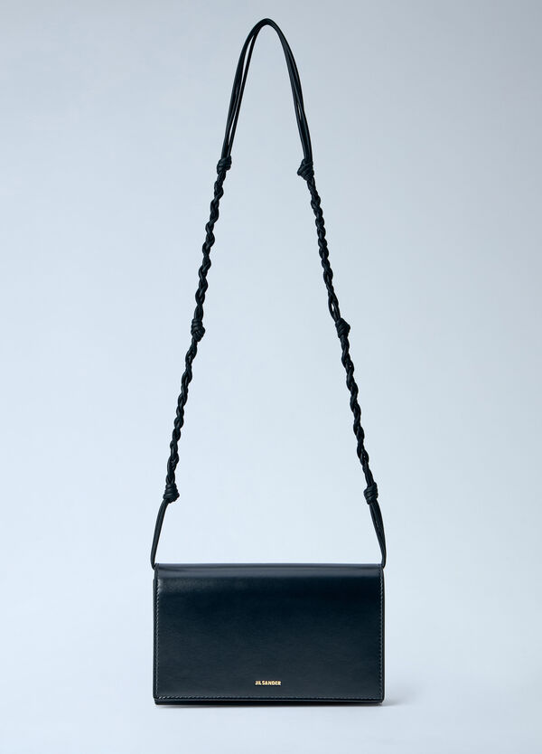 Jil Sander Tangle Wallet Black jil0264017